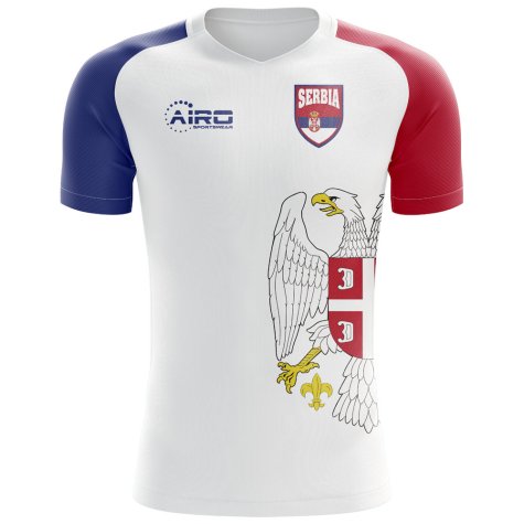 2024-2025 Serbia Flag Concept Football Shirt - Womens