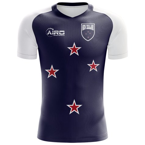 2024-2025 New Zealand Flag Concept Football Shirt - Womens