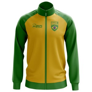 Brazil Concept Football Track Jacket (Yellow) - Kids