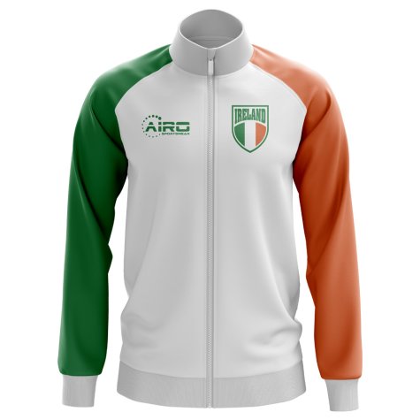 Ireland Concept Football Track Jacket (White) - Kids