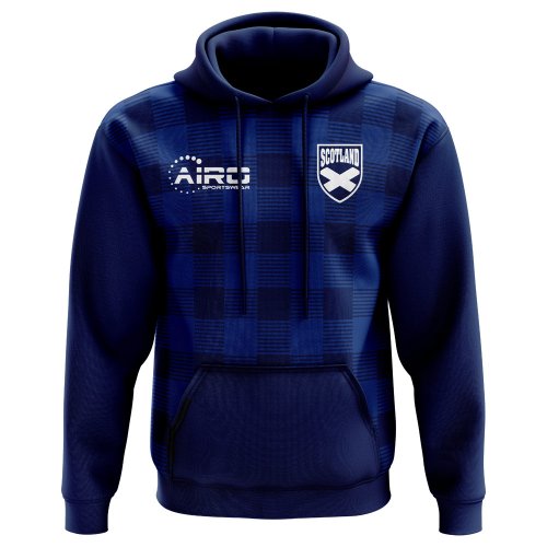 2024-2025 Scotland Tartan Concept Football Hoody (Kids)