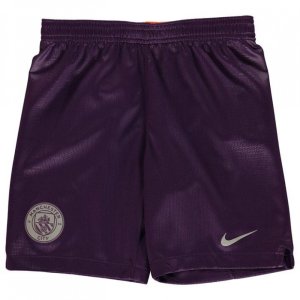 2018-2019 Man City Third Nike Football Shorts (Kids)