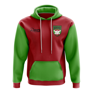 Burundi Concept Country Football Hoody (Red)