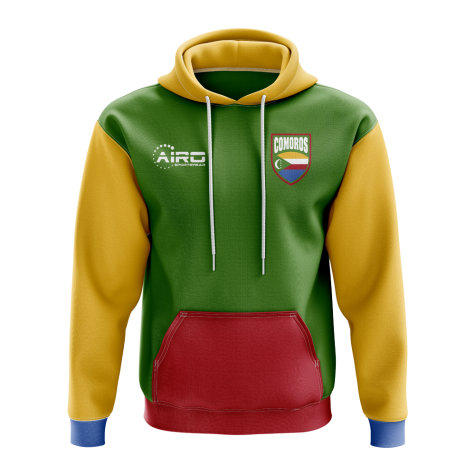 Comoros Concept Country Football Hoody (Green)