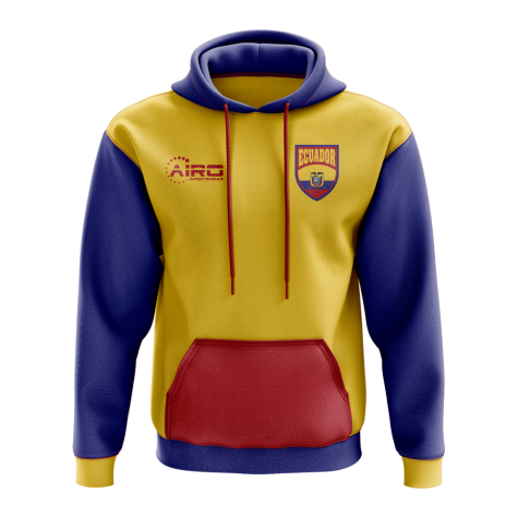 Ecuador Concept Country Football Hoody (Red)