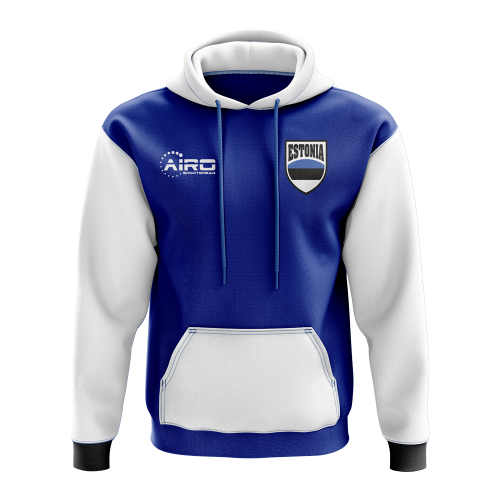 Estonia Concept Country Football Hoody (Blue)