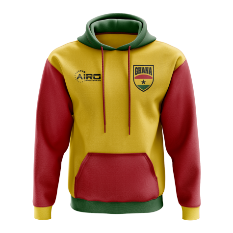 Ghana Concept Country Football Hoody (Yellow)