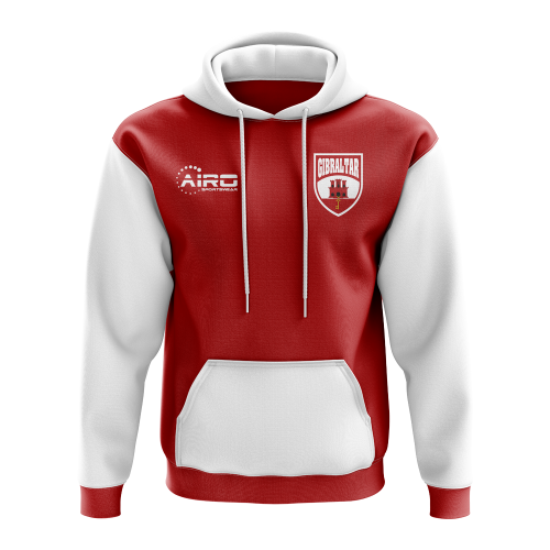 Gibraltar Concept Country Football Hoody (Red)