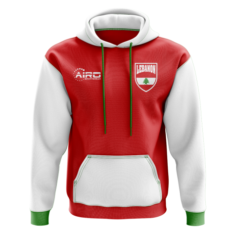 Lebanon Concept Country Football Hoody (Red)