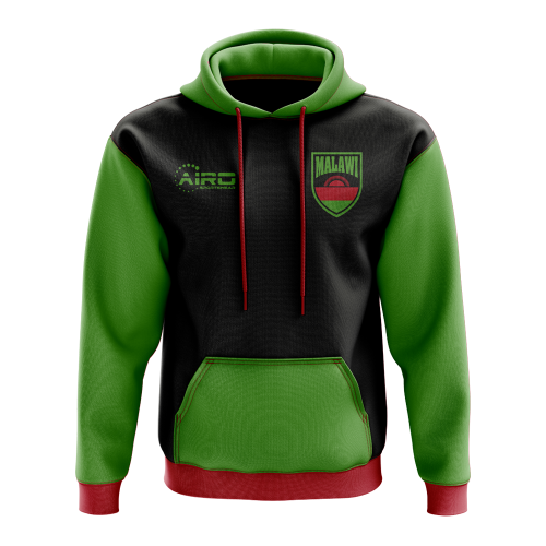 Malawi Concept Country Football Hoody (Black)