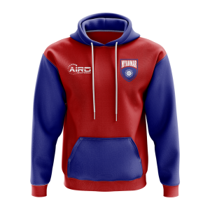 Myanmar Concept Country Football Hoody (Red)