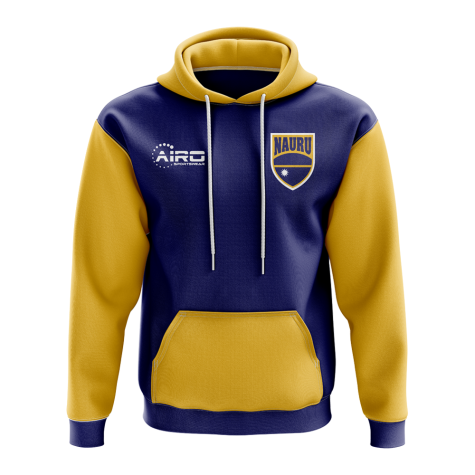 Nauru Concept Country Football Hoody (Blue)