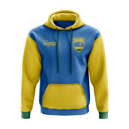 Rwanda Concept Country Football Hoody (Sky)