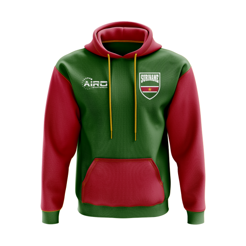 Suriname Concept Country Football Hoody (Green)