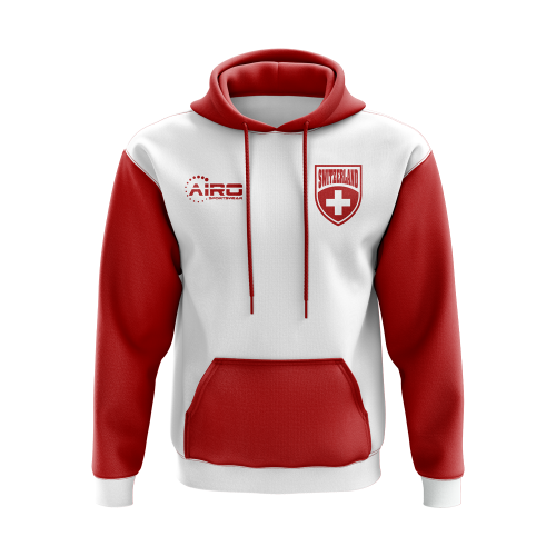 Switzerland Concept Country Football Hoody (White)