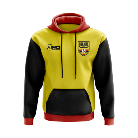 Uganda Concept Country Football Hoody (Yellow)