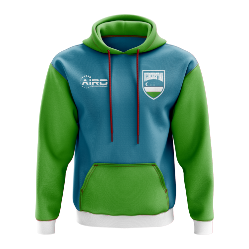 Uzbekistan Concept Country Football Hoody (Sky)