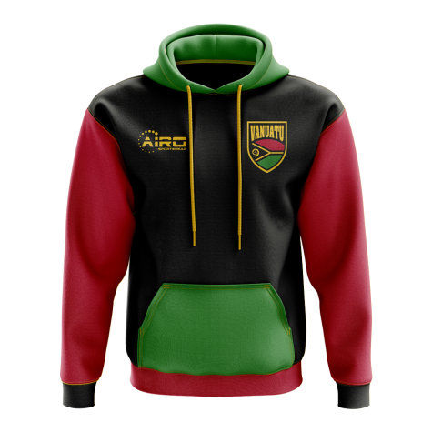 Vanuatu Concept Country Football Hoody (Black)