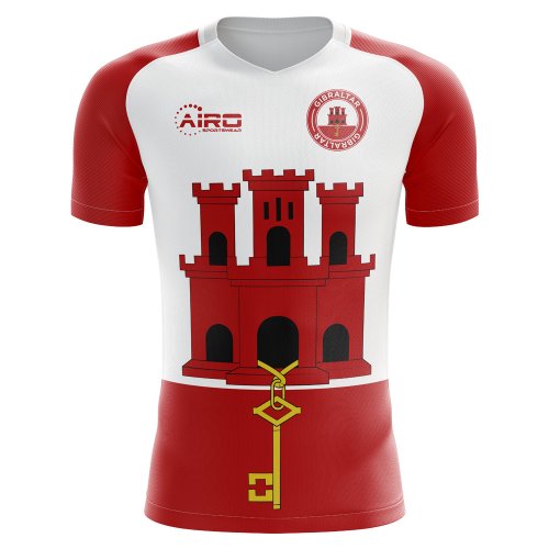 2024-2025 Gibraltar Home Concept Football Shirt - Womens