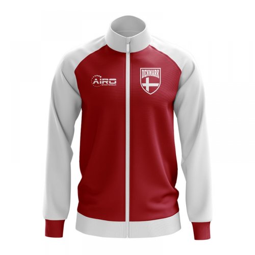 Denmark Concept Football Track Jacket (Red) - Kids