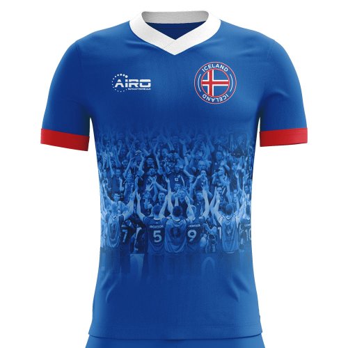 2024-2025 Iceland Supporters Home Concept Football Shirt