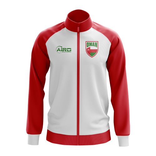 Oman Concept Football Track Jacket (White) - Kids