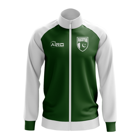 Pakistan Concept Football Track Jacket (Green) - Kids