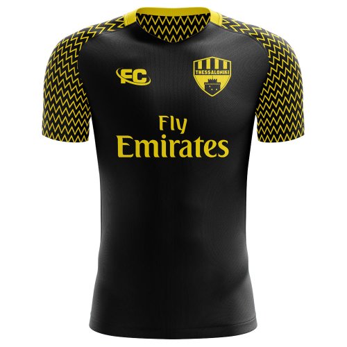 2018-2019 Aris Thessaloniki Home Concept Football Shirt