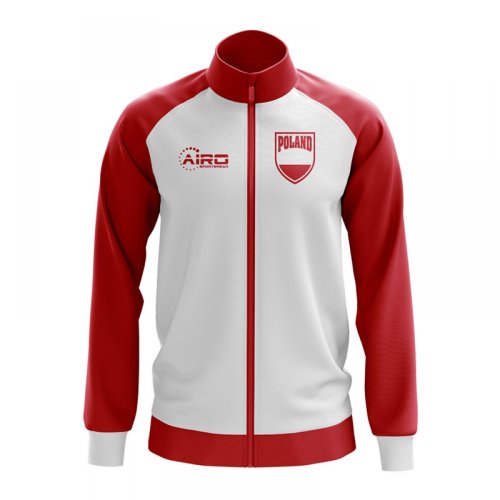 Poland Concept Football Track Jacket (White) - Kids