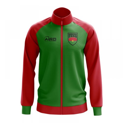 Burkina Faso Concept Football Track Jacket (Green) - Kids