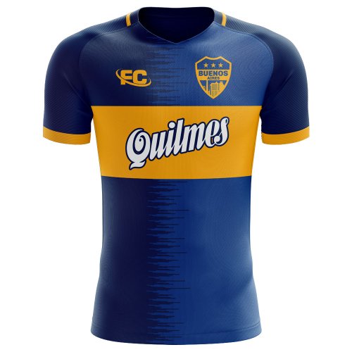 2018-2019 Boca Juniors Fans Culture Home Concept Shirt