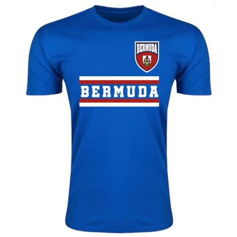 Bermuda Core Football Country T-Shirt (Blue)