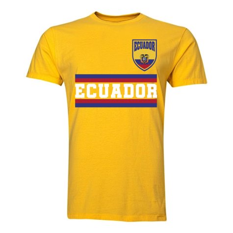 Ecuador Core Football Country T-Shirt (Yellow)