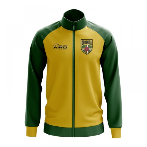 Dominica Concept Football Track Jacket (Yellow)