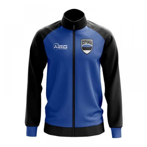 Estonia Concept Football Track Jacket (Blue) - Kids