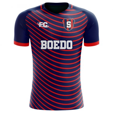 2018-2019 San Lorenzo Fans Culture Home Concept Shirt - Womens