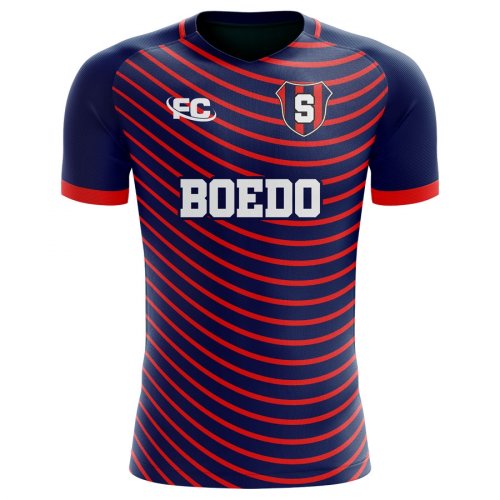 2018-2019 San Lorenzo Fans Culture Home Concept Shirt