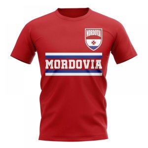 Mordovia Core Football Country T-Shirt (Red)