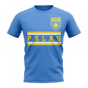 Palau Core Football Country T-Shirt (Sky)