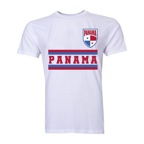 Panama Core Football Country T-Shirt (White)