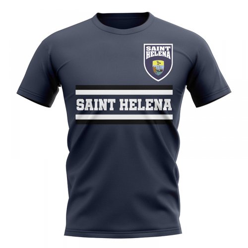 Saint Helena Core Football Country T-Shirt (Navy)