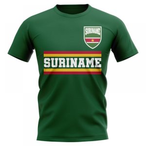Suriname Core Football Country T-Shirt (Green) Suriname Core Football Country T-Shirt (Green)