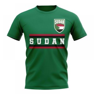 Sudan Core Football Country T-Shirt (Green)