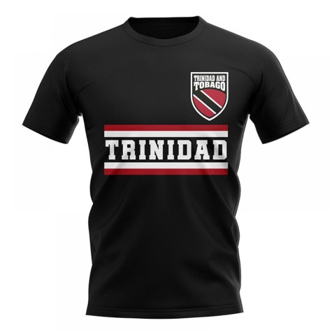 Trinidad and Tobago Core Football Country T-Shirt (Black)