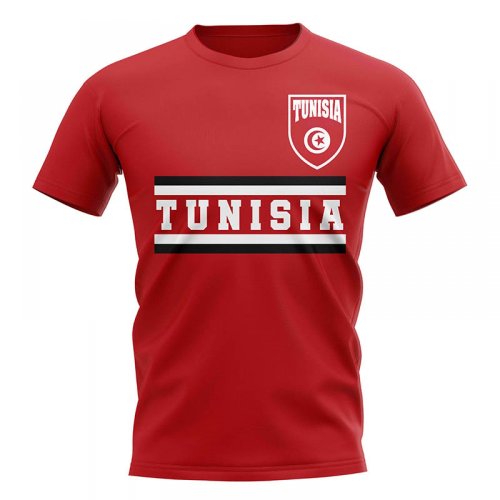 Tunisia Core Football Country T-Shirt (Red)