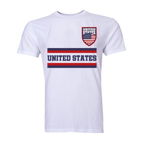 United States Core Football Country T-Shirt (White)