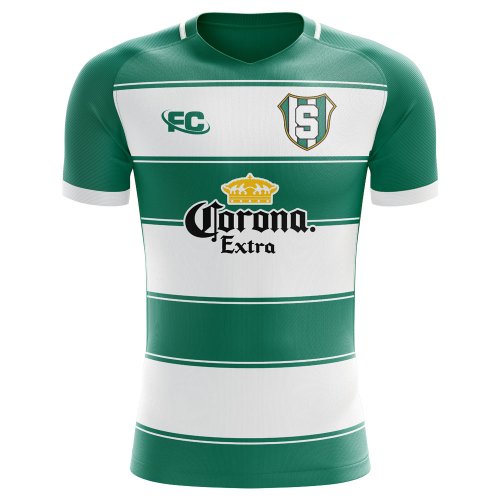 2018-2019 Santos Laguna Fans Culture Home Concept Shirt - Womens