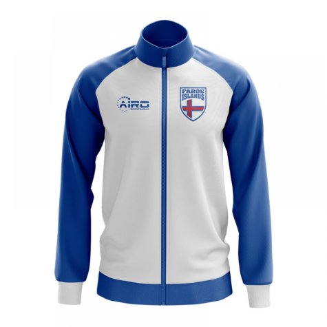 Faroe Islands Concept Football Track Jacket (White)