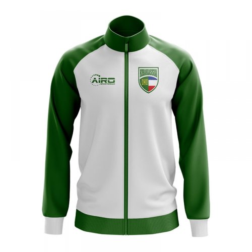 Khakassia Concept Football Track Jacket (White)