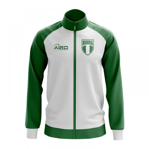 Nigeria Concept Football Track Jacket (White)